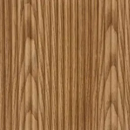 San Pierre Light Brown Ash Veneer Curved Rectangular Coffee Table with Travertine Finish Sintered Stone Top