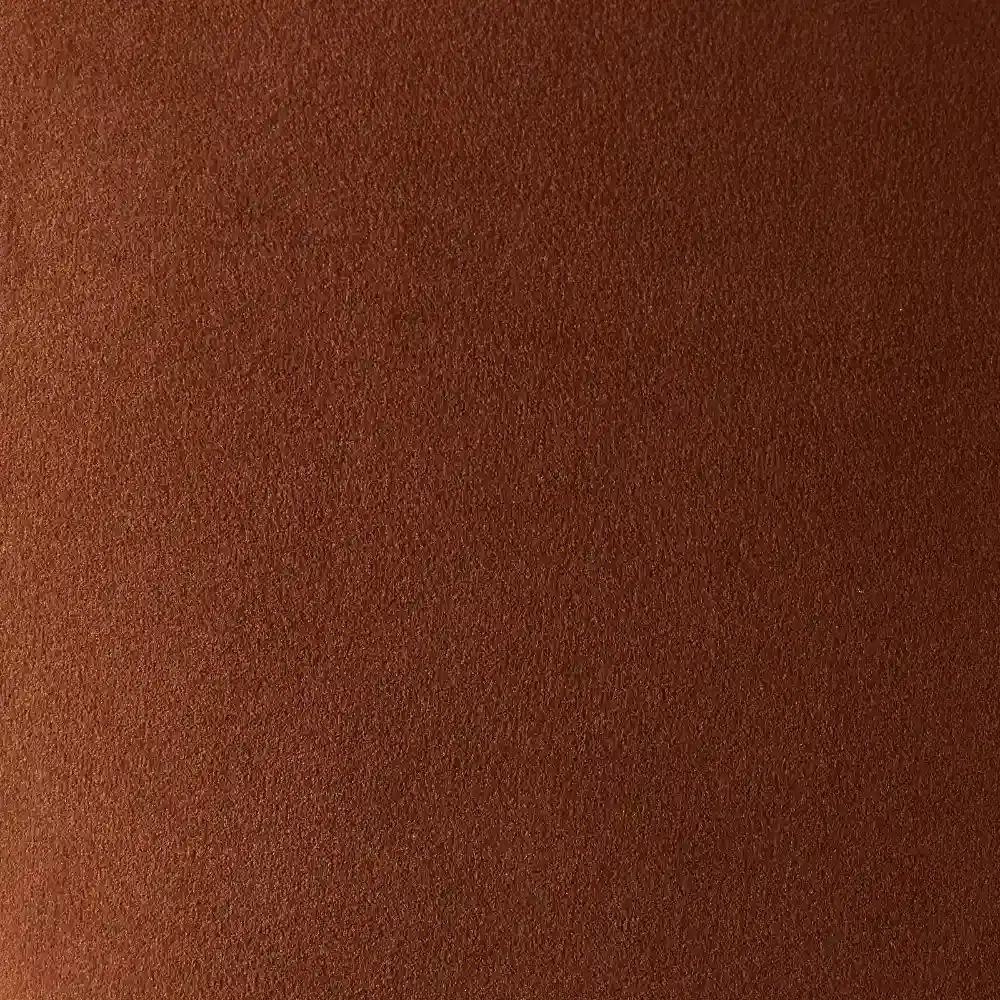 Capri Copper Brown Velveteen Modular Right Chaise