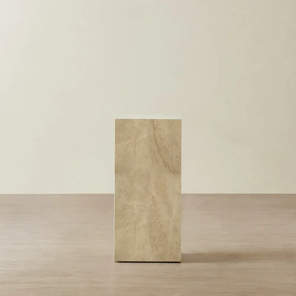 Santorini Taj Mahal Sintered Stone Medium Plinth 35x35x65cm