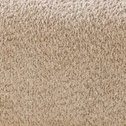 Ophelia Mid Beige Fabric King Bed with Smoky Walnut Bed Frame