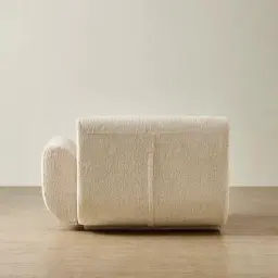 Vero Dusty Beige Fabric Modular Sofa - Right Arm