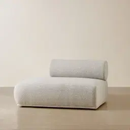 Pebbla Slate Grey Fabric Left Terminal