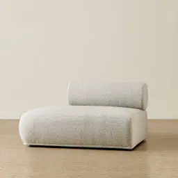 Pebbla Slate Grey Fabric Left Terminal