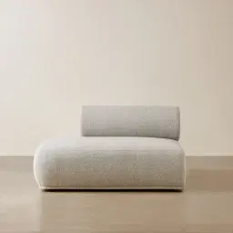 Pebbla Slate Grey Fabric Left Terminal