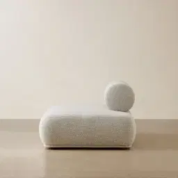 Pebbla Slate Grey Fabric Right Terminal