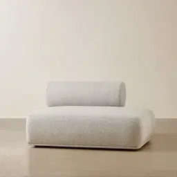 Pebbla Slate Grey Fabric Right Terminal