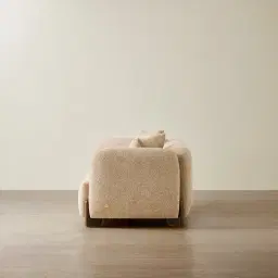 Celia Antelope 2-Seater Woven Fabric Sofa