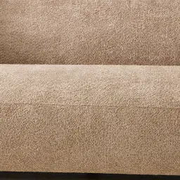 Celia Antelope 3-Seater Woven Fabric Sofa