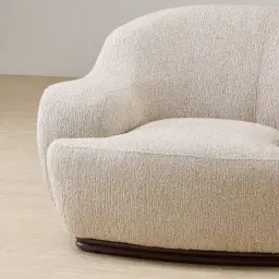 Serena Dusty Beige Fabric Occasional Chair