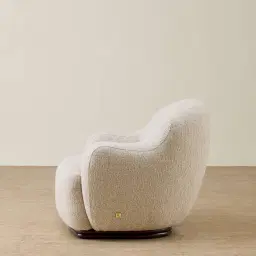 Serena Dusty Beige Fabric Occasional Chair