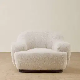 Serena Dusty Beige Fabric Occasional Chair