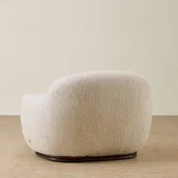 Serena Dusty Beige Fabric Occasional Chair