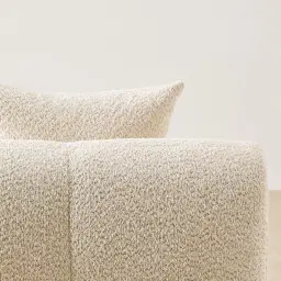 Amity Stone Cream Woven Fabric Armless Module