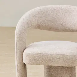 Lyra Tuscan Sand Fabric Dining Chair