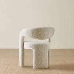 Lyra Slate Grey Fabric Dining Chair