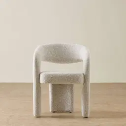 Lyra Slate Grey Fabric Dining Chair