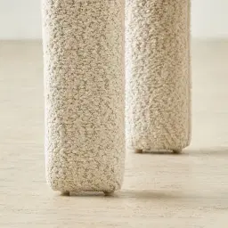 Lyra Stone Cream Woven Fabric Dining Chair