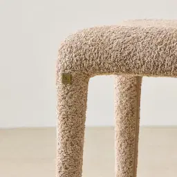Debra Antelope Woven Fabric Dining Chair