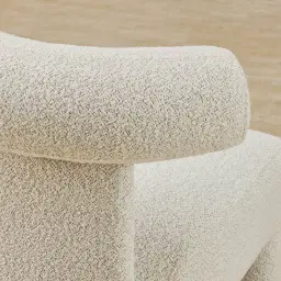 Wisteria Stone White Fabric Dining Chair