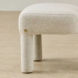 Wisteria Stone White Fabric Dining Chair