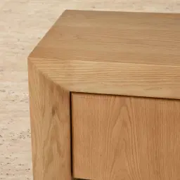 Salvador Light Oak Veneer Entertainment Unit