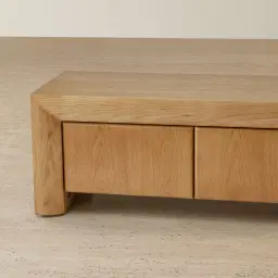 Salvador Light Oak Veneer Entertainment Unit