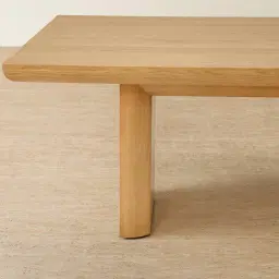 Salvador Light Oak Veneer Dining Table 240x120cm