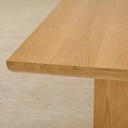 Salvador Light Oak Veneer Dining Table 240x120cm