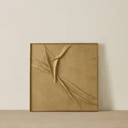 Held Gently Painting 100x100cm