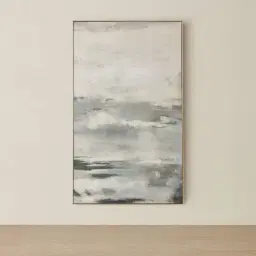 Muted Vermilion Painting 80x120cm