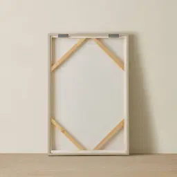 Muted Vermilion Painting 120x200cm