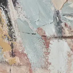 Ochre Memory Painting 100x100cm