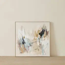 Ochre Memory Painting 100x100cm