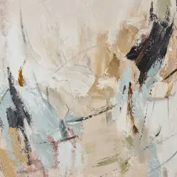 Ochre Memory Painting 100x100cm