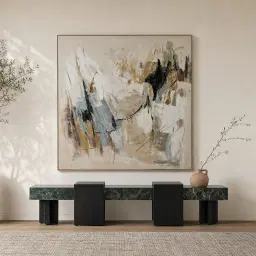 Ochre Memory Painting 180x180cm
