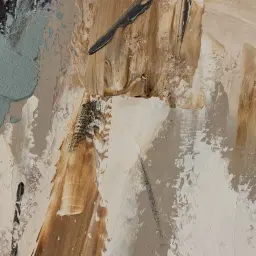 Ochre Memory Painting 180x180cm