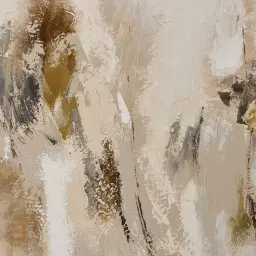 Crimson Silence Painting 100x100cm