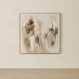 Crimson Silence Painting 100x100cm