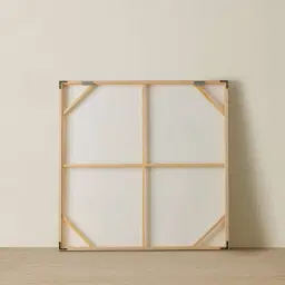 Crimson Silence Painting 150x150cm