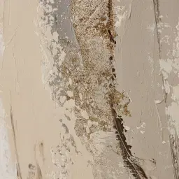 Crimson Silence Painting 150x150cm