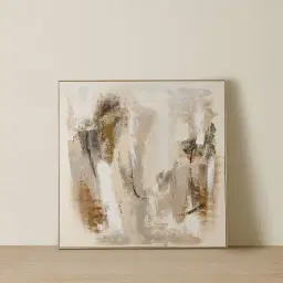 Crimson Silence Painting 150x150cm