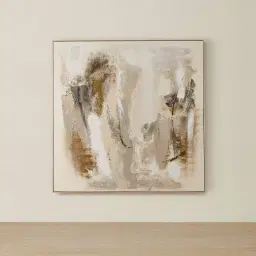 Crimson Silence Painting 150x150cm