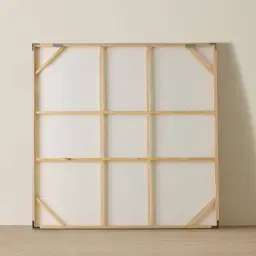 Crimson Silence Painting 180x180cm