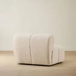 Quincy Slate Grey Fabric Corner Module