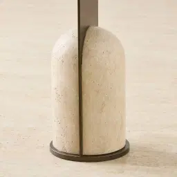 Hazel Travertine Side Table