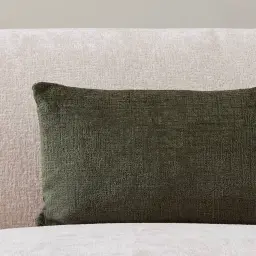 Green Chenille Fabric Cushion 30x50