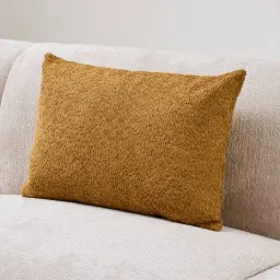 Vintage Mustard Woven Fabric Cushion 40x60