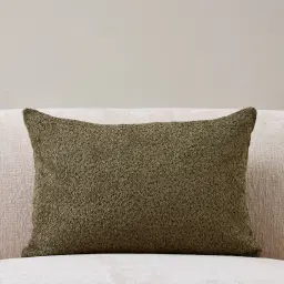 Winter Moss Woven Fabric Cushion 40x60