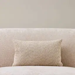 Mid Beige Woven Fabric Cushion 30x50