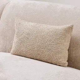 Mid Beige Woven Fabric Cushion 30x50